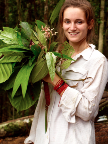 studying botanical specimens in south america narrow